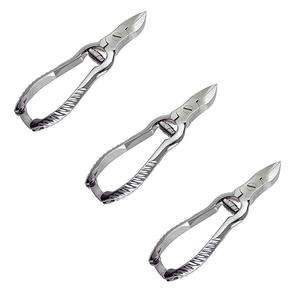 Professional 4-Inch Straight Double Spring Metal Nail Cutter with Wide Jaw Opening Grooved Handles Manicure Tool for Fingers - Product Image 4