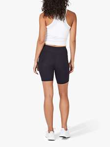 Nueva llegada de verano, venta al por mayor, alta calidad, logotipo personalizado, ropa de gimnasio, pantalones cortos sólidos personalizados para mujer - Product Image 4