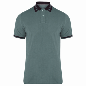 Wholesale Custom Men's for T-Shirt Short Sleeve Turtleneck Plus Size 100% Cotton Jersey Fabric <b>Washed</b> OEM Blank Outdoor - Product Image 6