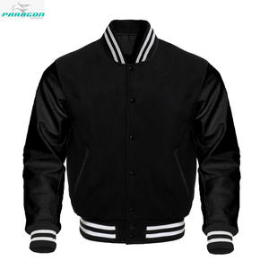 Veste universitaire personnalisée pour hommes en gros / veste de baseball vierge en gros pour hommes, veste d'école, veste universitaire - Product Image 3