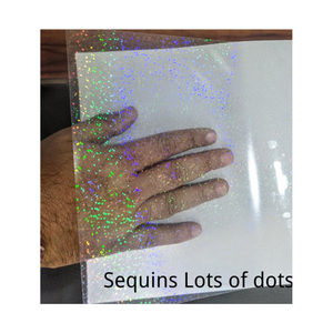 Film de laminage à froid auto-adhésif en gros, rouleau de film holographique transparent - Product Image 1