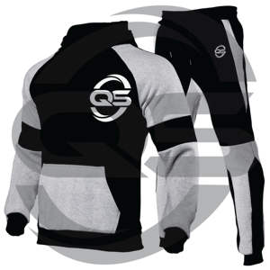 Survêtement de gymnastique 100% coton personnalisé pour hommes vente en gros ensemble de pantalons de jogging 2 pièces et vêtements pour les sports d'hiver - Product Image 4