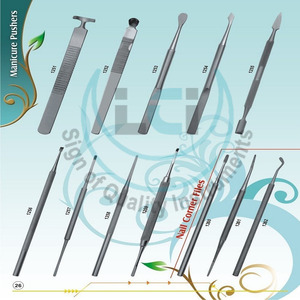 Empujador de cutículas de acero inoxidable de doble punta hecho con acero inoxidable de alta calidad por Life Care Instruments - Product Image 5