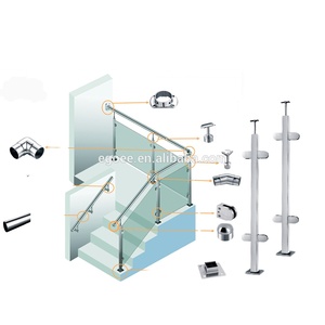 Inox 304 201 <strong>Stainless</strong> <strong>Steel</strong> <strong>Handrails</strong> for Hotels and Boats Elegant Fittings for <strong>Stairs</strong> and Walls - Product Image 1