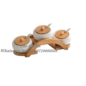 Juego de tarros de especias de mármol para cocina, caja de condimentos, Juego de contenedores de condimentos con cucharas a precios razonables - Product Image 2