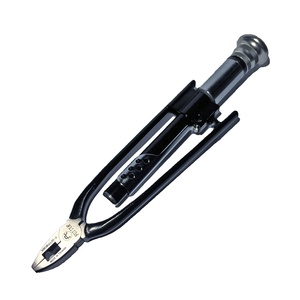 Tool steel <strong>wire</strong> reversible <strong>twist</strong> aircraft safety locking <strong>plier</strong> FUJIYA 6140 cr-v alloy steel twisting <strong>/</strong> clamping - Product Image 1