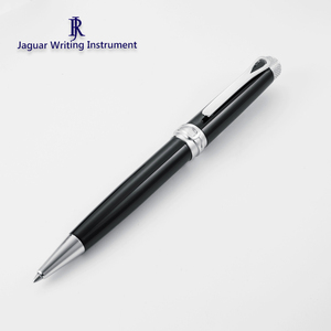 JR4071 Crafted Luxury Black Metal Ball <b>Pen</b>, Customized Logo <b>Pen</b> Clip VIP Corporate Gift <b>Pen</b> - Product Image 1
