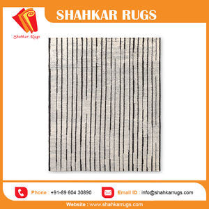 Premium Quality Modern Wool <b>Rugs</b> <b>Fluffy</b> Custom Design Abstract Pattern Washable Antimicrobial Hand Knotted <b>for</b> Home Bedroom - Product Image 4