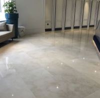 Carreaux de marbre crème poli moderne en calcite de Bali, Indonésie, épaisseur 17 mm, découpés sur mesure, qualité export standard, pierre de marbre crème pour
