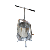 Presse à miel et fruits grande capacité, extracteur de cire d'abeille, machine apicole neuve pour l'extraction de cidre, de vin et de jus de raisin