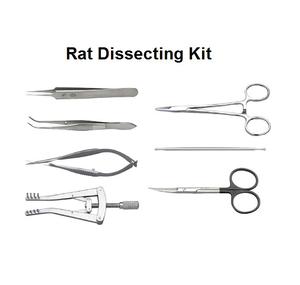 Instrumentos Veterinarios, Kit Básico de Cirugía General, Certificado CE ISO, Aparatos Obstétricos Reutilizables, Fabricados en Acero Inoxidable de Calidad Alemana - Product Image 4