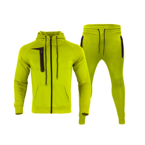 Survêtement d'hiver décontracté à la mode pour hommes sweat à capuche avec fermeture éclair et survêtement de sport de maternité - Product Image 2