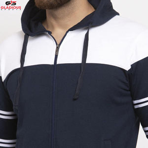 <b>Jogger</b> Suit Men Tracksuit Zipper Cotton Sweat Suit Sport Men Zip up Sports Wear Tracksuit Winter Custom logo Tracksuits for Men - Product Image 5