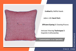 Productos más vendidos, funda de cojín de terciopelo hecha a mano con funda de almohada decorativa bordada a la venta - Product Image 3