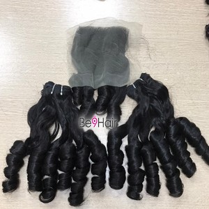 Prix d'usine Vietnamien Bouncy Wavy Remy Extensions de Cheveux Weave Haute Qualité Be9Hair - Product Image 3