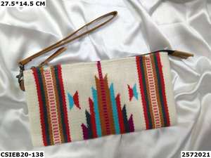 Pochette de soirée artisanale exclusive en coton Dari pour femme, usage quotidien décontracté, Craftstages International Multi - Product Image 4