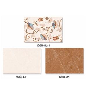 Carreaux de mur en céramique design fleur décorative 30x45cm - Product Image 3
