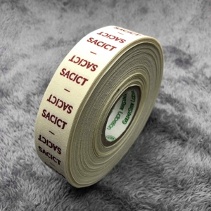 Nhãn May Quần Áo Cotton In Họa Tiết Phụ Kiện Túi Giày May Mặc Vali Logo Khách Hàng Nhãn Chính Satin Cotton Nylon, Vải - Product Image 4