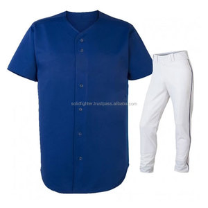 ชุดกีฬาเบสบอลสำหรับผู้ชายชุดเครื่องแบบเบสบอลออกแบบได้ตามที่ต้องการ - Product Image 1
