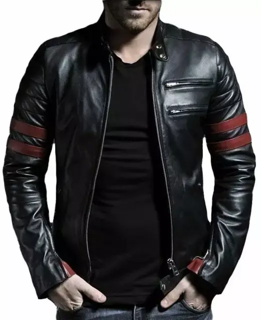 Casacos personalizados de couro falso, novidade-jaquetas vintage para motociclista