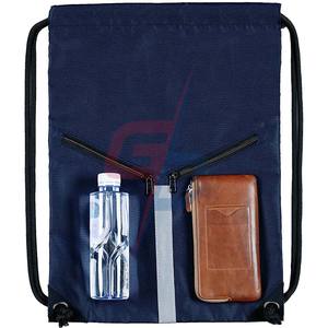 Sac à dos à cordon OEM de qualité supérieure unisexe sac de sport sac réfléchissant fournisseur - Product Image 5