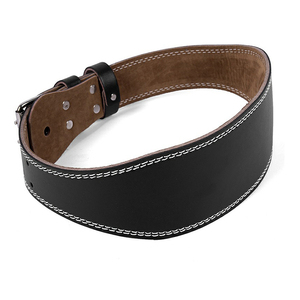 เข็มขัดหนังรัดเอว4นิ้วพร้อมหัวล็อกเกียร์สำหรับยกน้ำหนักและฝึกแบบยกกำลัง - Product Image 3