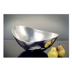 Utensilios de cocina de primera calidad, cuenco para servir pulido a mano de aluminio, plato de esmalte duradero para sopa, vajilla de calidad artesanal - Product Image 6