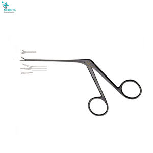 Micropinzas para las orejas, instrumento de trabajo liso, negro, 8cm de longitud - Product Image 4