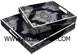 Meilleures ventes, Décoration de table faite à la main, Plateaux de serveurs pour aliments et desserts Vaisselle pour la maison et le restaurant Plateau alimentaire Ustensiles de cuisine - Product Image 6