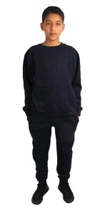 Chándal impermeable con capucha para hombre de invierno sólido de Algodón 100% con logotipo personalizado a la moda con diseño de cremallera - Product Image 5