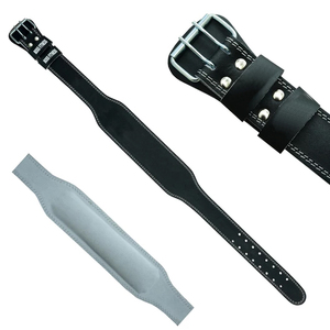เข็มขัดยกหนังทำเอง,เข็มขัดหนังคุณภาพสูงสำหรับยกน้ำหนัก Powerlifting - Product Image 1