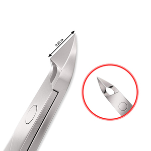 คีมตัดหนังกำพร้าสแตนเลสแบบมืออาชีพเครื่องมือทำเล็บสำหรับเครื่องตัดหนังกำพร้าและกำจัดนิ้วมือและนิ้วเท้า - Product Image 6