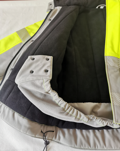 Automne/hiver unisexe Softshell Construction veste pull chaud détails réfléchissants Logo personnalisable imperméable bas actifs - Product Image 4