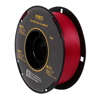 Filament PETG vierge à 100% R3D noir 1,75 mm 1 kg certifié ROHS pour imprimante 3D FDM, impression facile