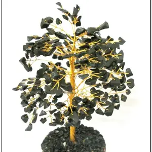 黑玛瑙300片宝石: 价格实惠的水晶芯片树现在买风水宝石树