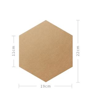 Planche blanc en feutre, aiguille hexagonale avec broche - Product Image 6