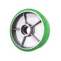 Roues de palette de rangement pour chariot, avec noyau de fonte PU et d'aluminium, haute qualité 160 180 200mm, livraison gratuite