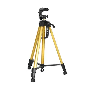 Laris 3366 Tripod Digital Ponsel Pintar Lantai Portabel Logam 360 Kamera Berdiri Tripod untuk Kamera Foto