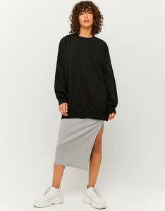 Sudadera informal de cuello redondo para mujer, suave, de algodón, cómoda, estilo urbano. - Product Image 4