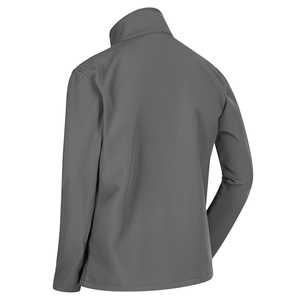 Veste d'hiver à coquille souple sur mesure de haute qualité pour hommes nouvelle mode 100% Polyester grande taille imperméable respirant peau de vache - Product Image 4