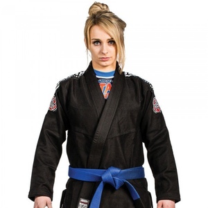 Proveedores jitsu negro BJJ uniformes proveedores Jiu jitsu Gi proveedores Jiu jistu Top Jiu jitsu Gi hecho en 380gsm tejido de perlas - Product Image 3