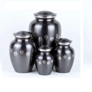 Urna de cremación de latón de tamaño completo de alta calidad, contenedor de Metal pulido hecho a mano para cenizas de adultos, uso funerario conmemorativo - Product Image 5