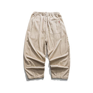 กางเกงขายาวทรงหลวม,มีความยืดหยุ่นพิมพ์โลโก้ได้ตามต้องการ - Product Image 3