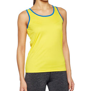 High Quality Custom Ladies Sport <b>Singlets</b> Latest Designs Sublimation Printed Breathable Knitted Fabric Tank Top Direct Factory - Product Image 6