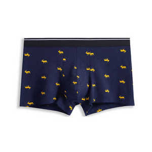 Men's <b>Underwear</b> Pack Soft Cotton Boxing Shorts with Fabric Lining Windbreaker Included - Product Image 3