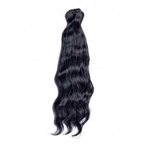Extensions de Cheveux Humains Vierge Indiens Remy Non Traités de Qualité Supérieure, Style Ondulé Naturel, Modèle JAE 070, Double Trame Faite à la Machine, Vente en Gros - Product Image 6
