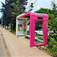 Meilleure Nouveauté 2022 : Boîte à Lumière LED MUPI Rectangulaire Personnalisée PARYA DYNAMIC, Publicité Extérieure de Haute Qualité en Aluminium et Acier, ISO