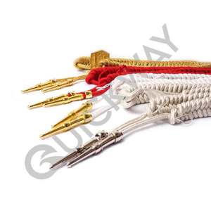 ชุดยูนิฟอร์มของพนักงานคุณภาพระดับพรีเมี่ยมสีแดงและสีเงินพร้อมปลายโลหะ - Product Image 2