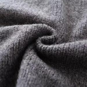 Pull cardigan pour femme, col rond, coupe ample, manches longues, décontracté, superposition, 100% coton, Bangladesh, appliques d'hiver - Product Image 6