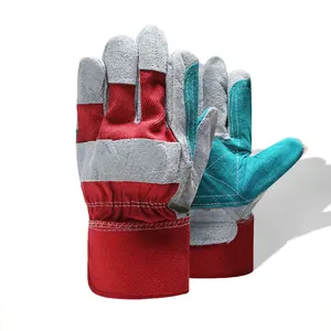 Premium Quality Safety Work Gloves for Men and Women For Construction Cowhide Leather in Cheap Price